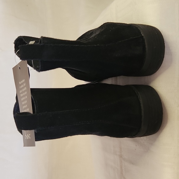 NWT b.o.c. Black Women's Ankle Boots - Picture 7 of 8